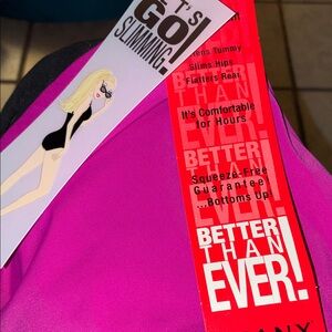 SPANX Pink and Black Shapewear